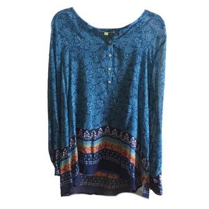 Sigrid Olsen long sleeves blouse